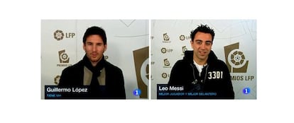 En diciembre de 2011 en el Telediario de La 1 de TVE cometieron varios errores en los textos que acompañaban una de las piezas del informativo con Leo Messi y Xavi Hernández como protagonistas.