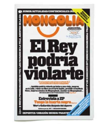 Portada de la revista Mongolia.