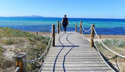 Playa de Sa Canova, en Artà (Mallorca).