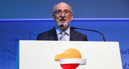 El presidente de Repsol, Antonio Brufau. EFE