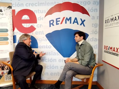 Javier Sierra, presidente de Re/Max en España, y Chema González, fundador y consejero delegado de Alterhome