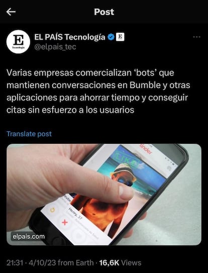 X elimina de este modo el texto de los titulares de las publicaciones con enlaces.