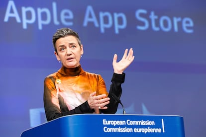 EU Commission vice president Margrethe Vestager