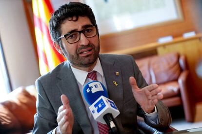 El conseller de Políticas Digitales y Administración Pública de la Generalitat de Cataluña, Jordi Puigneró.