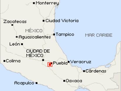 Puebla, a 120 km de Ciudad de México