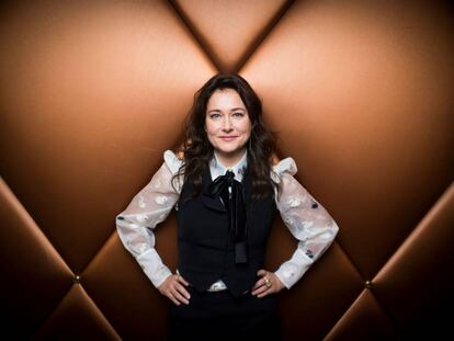 La actriz danesa Sidse Babett Knudsen, madrina del festival Canneseries.