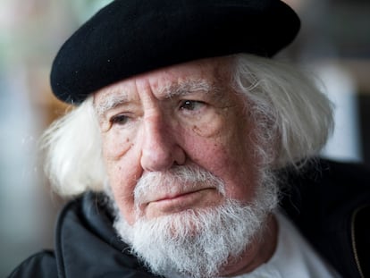 El poeta nicaragüense Ernesto Cardenal, en un retrato de 2010.