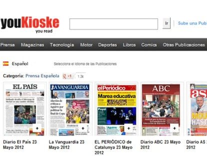 Desmantelado el gran quiosco pirata en la Red