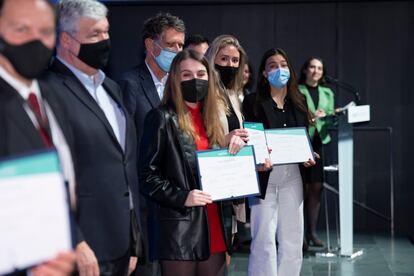 Acto de entrega de Becas al Talento de ESADE, celebrado el pasado 21 de febrero en su campus de Barcelona.