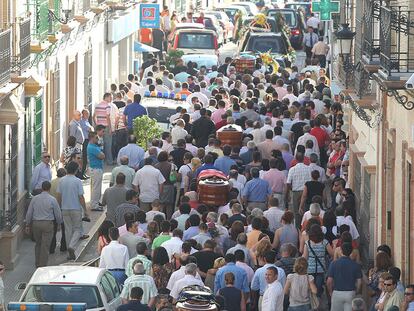 Funeral por las víctimas de la explosión de Benacazón