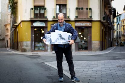 Oskar Alegría en Pamplona muestra las imágenes de John Cage en 1972 en la ciudad.