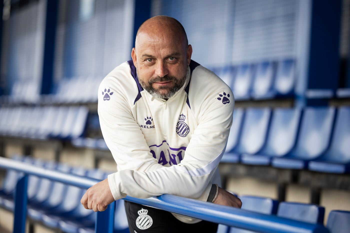 Manolo González, entrenador del RCD Espanyol