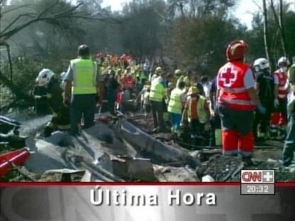 Informe preliminar del accidente de Barajas