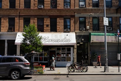 Vista del restaurante La Morada, en el Bronx.