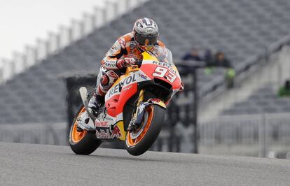 Marc Márquez, en el circuito de Austin.