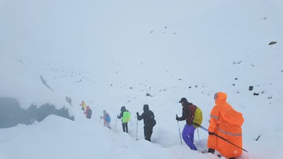 Rescate personas atrapadas en el Everest