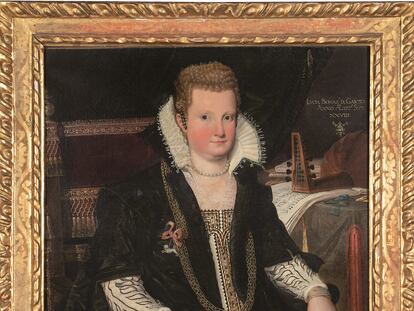 El retrato de Lucia Bonasoni di Garzoni de Lavinia Fontana que va a ser subastado en Segre, en Madrid.
