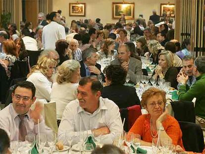 Cena de la federación madrileña de vendedores profesionales de prensa