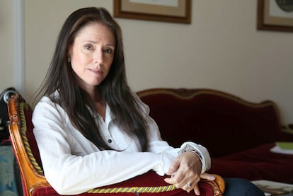 La directora Julie Taymor, el miércoles en Madrid.