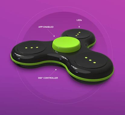 Este nuevo Fidget Spinner cuenta con sensores de movimiento integrados