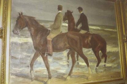 'Zwei Reiter am Strande' de Max Liebermann