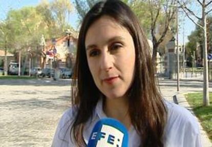 María Jesús González, una madrileña licenciada en Publicidad que lleva 17 años en el paro, en una entrevista con Efe tras haber sido seleccionada dentro de la iniciativa "El parado más antiguo de Madrid", para recibir un curso con el fin de facilitar su inserción en el mercado laboral, mejorando aspectos como la autoestima o la comunicación personal.