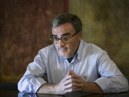 El president del PSC i alcalde de Lleida, &Agrave;ngel Ros. 