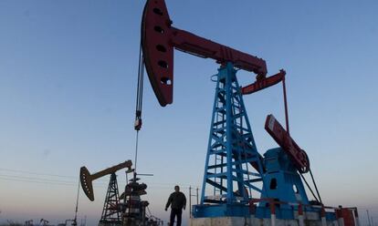 Un pozo de petróleo.