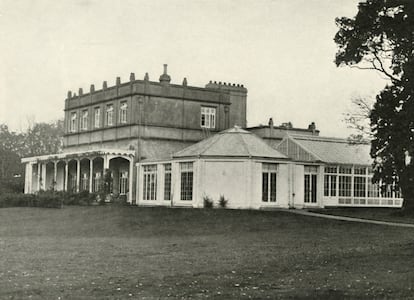 Una imagen de la propiedad Royal Lodge, en Windsor, tomada en 1937. 