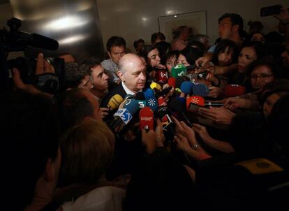 El ministro de Interior, Jorge Fernandez Diaz.