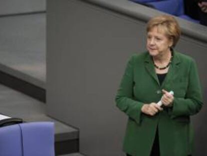 La canciller federal alemana, Angela Merkel. EFE/Archivo