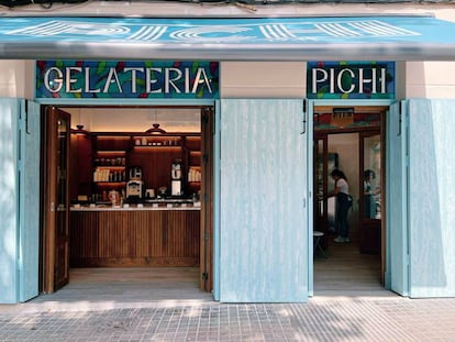La gelateria Pichi de Barcelona.