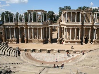 El teatro romano de Mérida