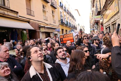 Protesta vecinal en Madrid