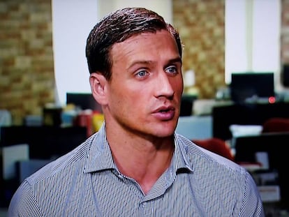 Lochte em entrevista a TV Globo.