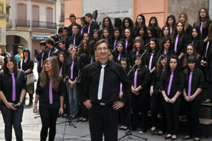 Concierto de The Botet's Band, la formación musical del instituto público de Manises, celebrado el 7 de mayo en Valencia.