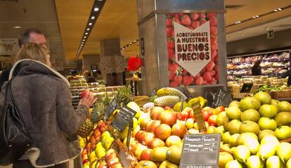 Compra en supermercados