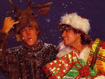 Wham!: una foto de las pasadas navidades