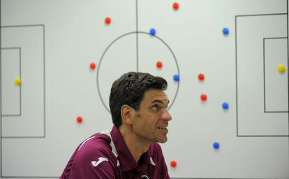 Mauricio Pellegrino, en Paterna.