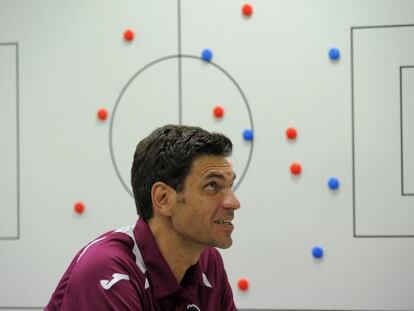 Mauricio Pellegrino, en Paterna.