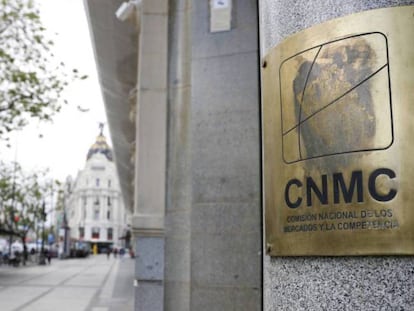 Sede de la Comisión Nacional de los Mercados y la Competencia (CNMC), en Madrid.