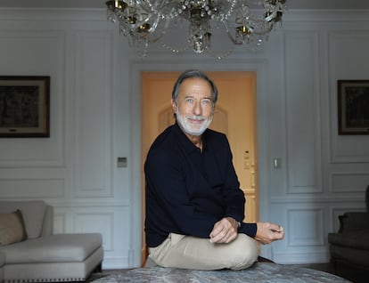Guillermo Francella, durante el rodaje de la película 'Homo Argentum' en Buenos Aires.
