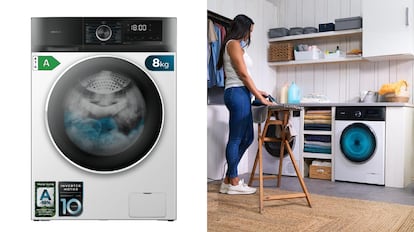 lavadora Bolero DressCode de Cecotec con motor inverter plus