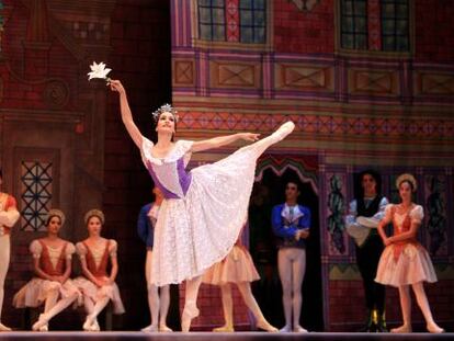 A performance of &#039;Copp&eacute;lia&#039; by the Cuban National Ballet earlier this year.