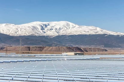 Planta Andasol 3 instalada por Marquesado Solar S.L. en Granada.