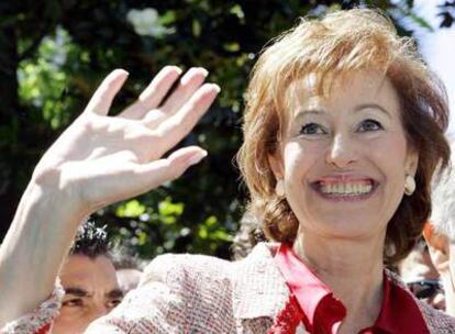 La alcaldesa de Milán, Letizia Moratti.