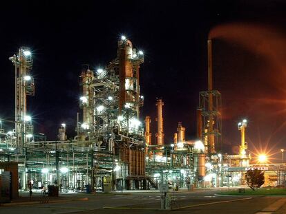Refinería Ricardo Elicabe, propiedad de Pampa Energía, en la localidad argentina de Bahía Blanca. 
