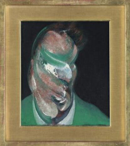 'Study for Head of Lucian Freud' de Francis Bacon, la obra récord de esta subasta de Christie's, vendida por más de 14 millones de euros.