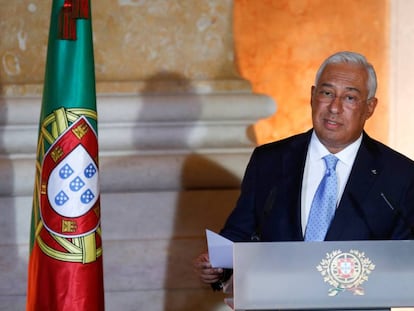 El primer ministro portugués, António Costa.