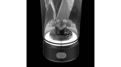 Vaso eléctrico para mezclar proteínas en polvo